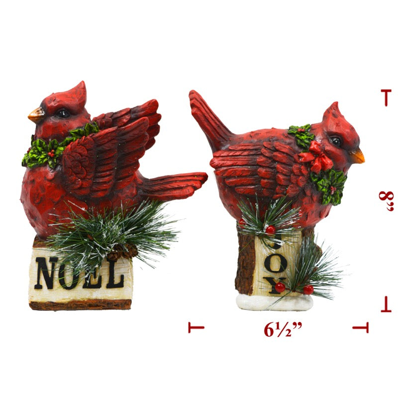 Christmas Poly Cardinals