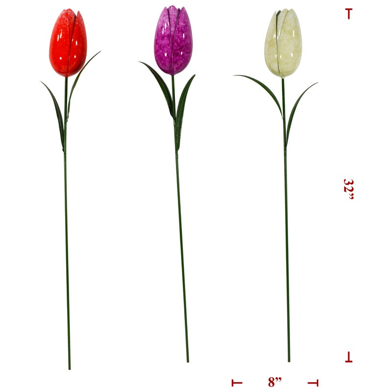 Metal Tulips