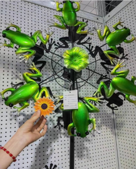 Frog Wind Spinner