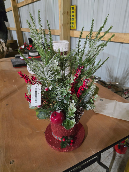 19" Christmas Hat Décor