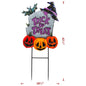 Halloween Metal Trick or Treat Grave