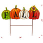 Fall Metal Pumpkin Fall Sign (6 Pack)