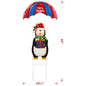 Christmas Metal Penguin W/ Parachute (8 Pack)