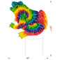 Metal Tie Dye Large Frog