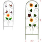 2 Asst Metal Lady Bug BFly Trellis