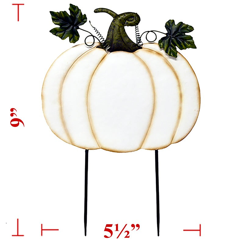 9" White Pumpkin (36 Pack)