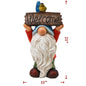 21" Welcome Yard Gnome