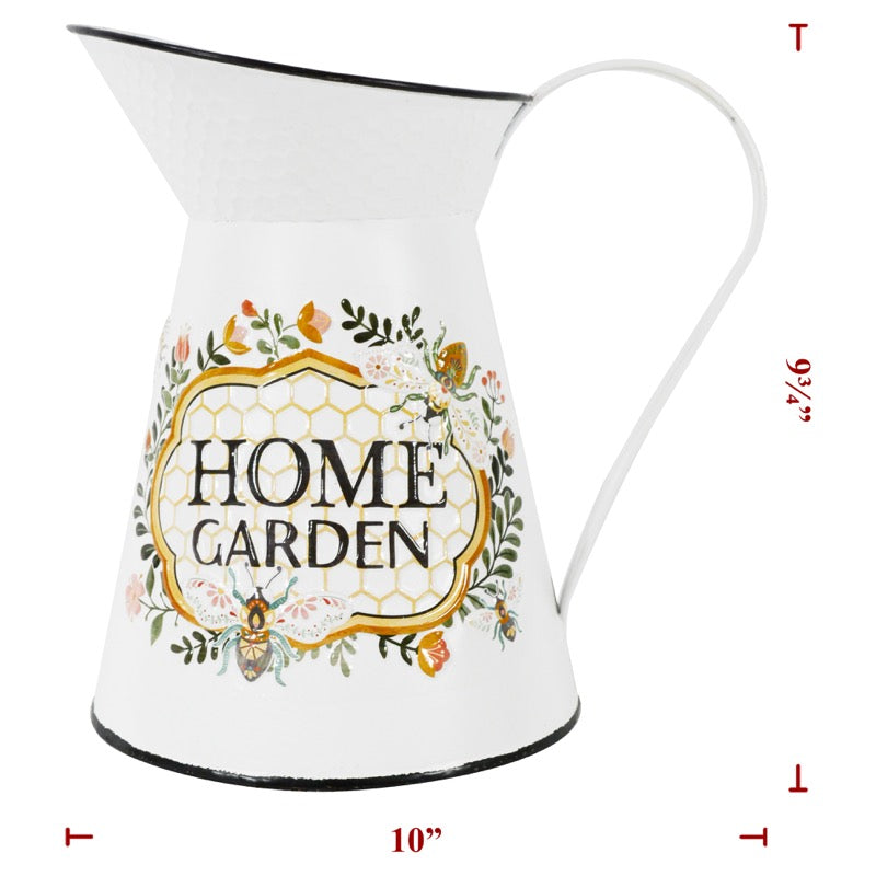 Metal Garden Pitcher