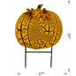 Fall Metal Medium Pumpkin "Yellow"