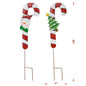 Christmas Metal Candy Canes (24 Pack)