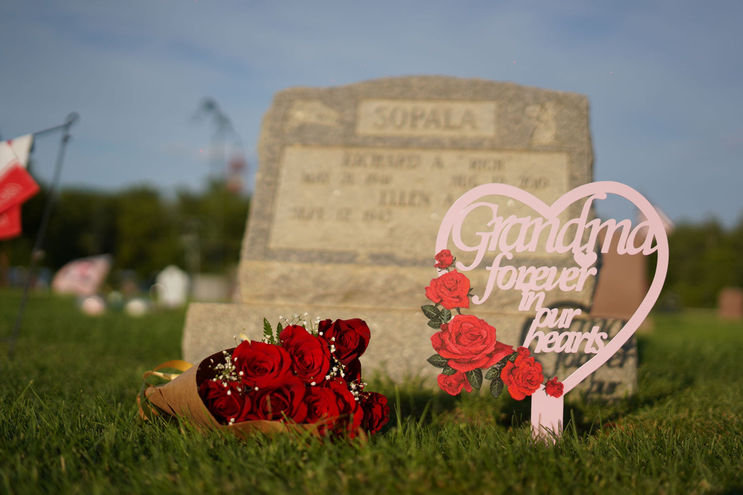 "Grandma" Cemetery Stake