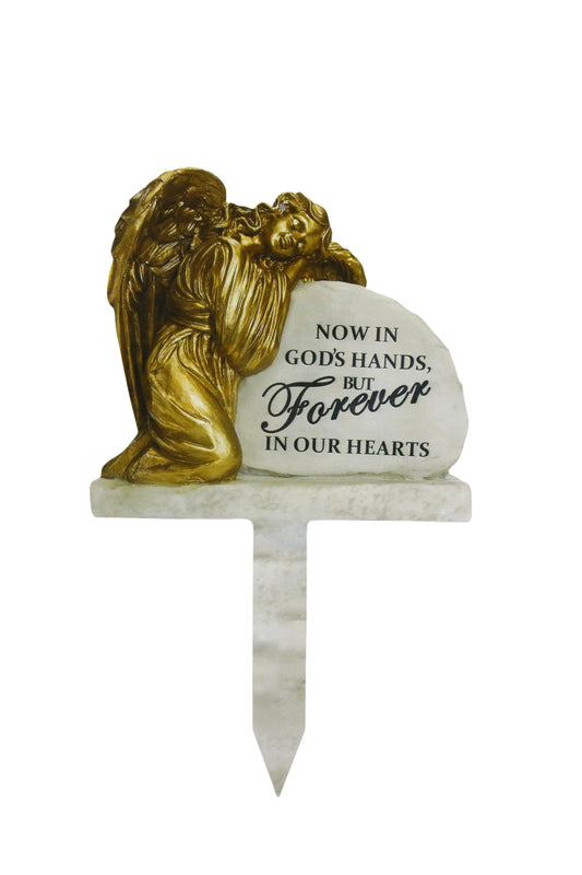 "Sleeping Angel" Cemetery Stake