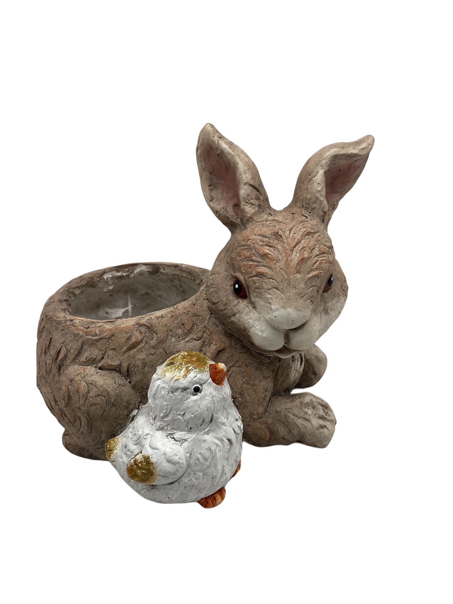 Rabbit & Bird Planter