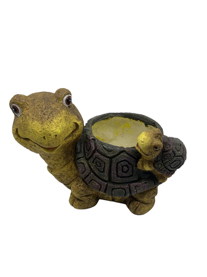 Turtle W/ Planter Shell