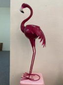 Standing Flamingo Pot