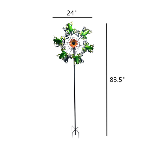 Frog Wind Spinner