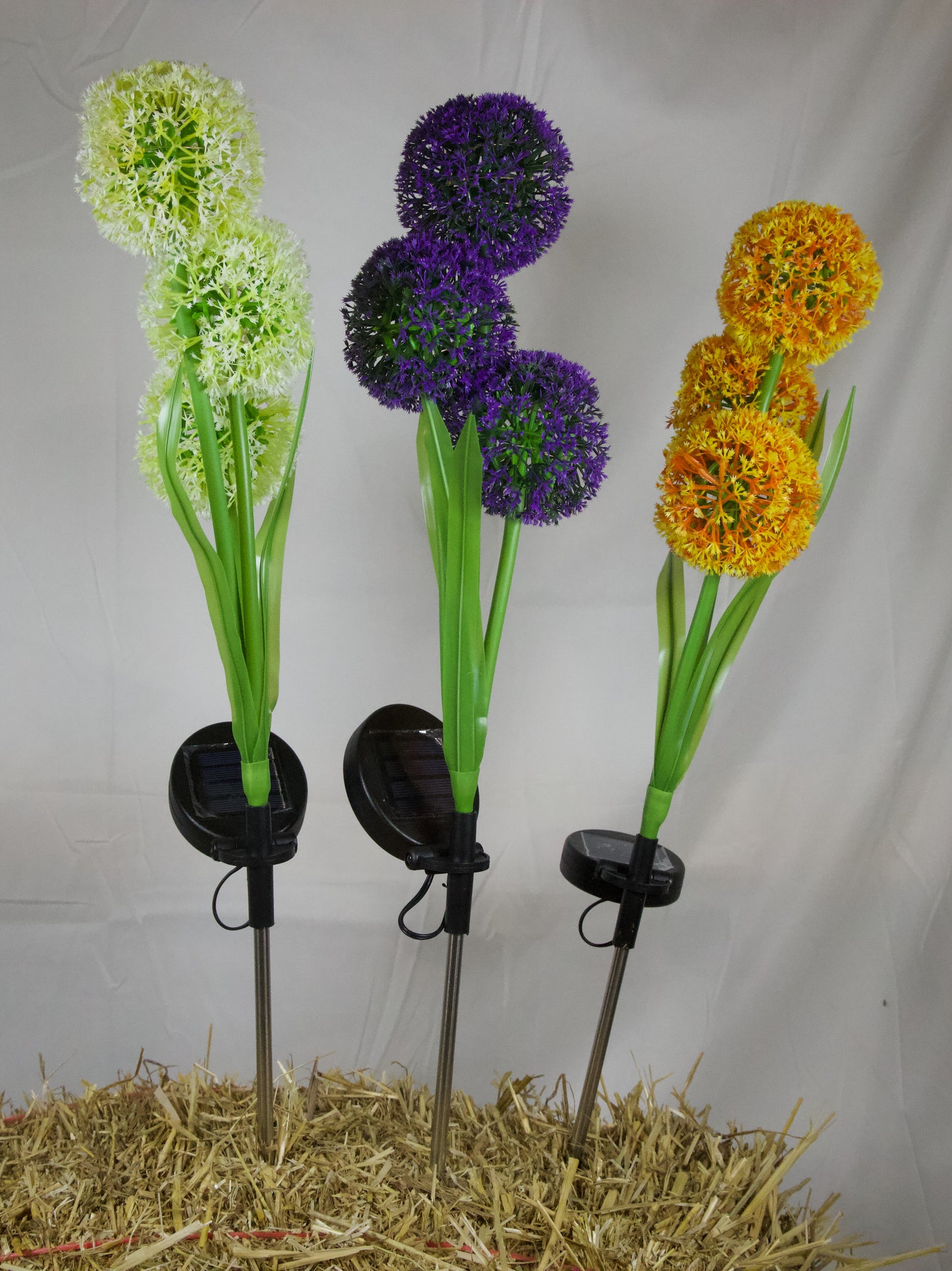 3 Head Scallion Balls Solar Light