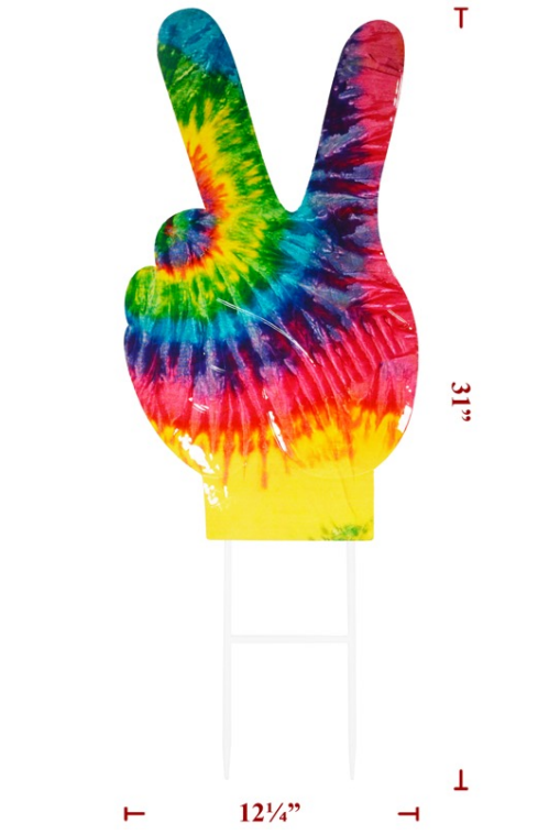 Metal Tie Dye Hand Deuces (N/A)