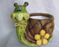 Green Snail Planter