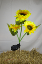 3 Head Sunflower Solar Light