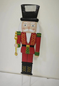 Black and Red Metal Nut Cracker