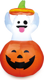 5 Feet Ghost Pumpkin Halloween Blow Up