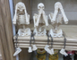 3 Assorted Skeletons 6 Inches.