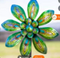 Wind Spinner "Blue Sunflower"